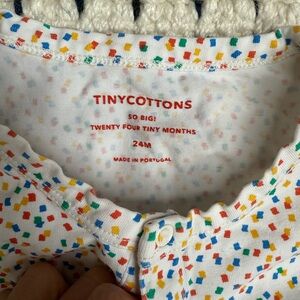 Tiny Cottons Colorful Confetti Baby Onesie